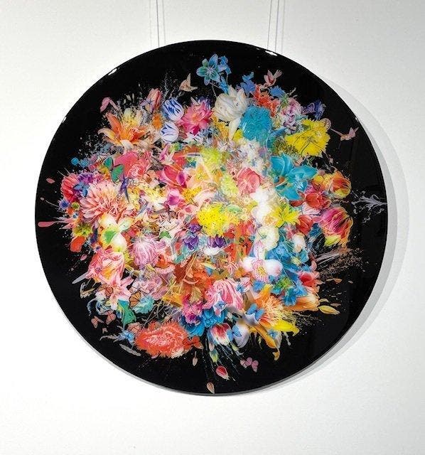 Van Apple - Black Pearl, Antiek en Kunst, Kunst | Designobjecten