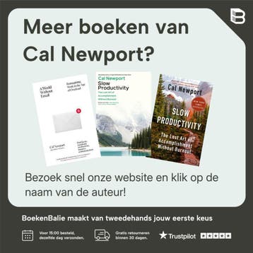 Diep werk - Cal Newport 9789047009320, Verzenden, Zo goed als nieuw, Cal Newport