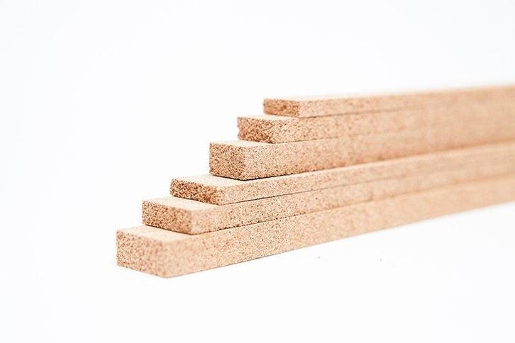 Kurk Dilatatiestroken 10×20×900 mm – 22 Stuks, Hobby en Vrije tijd, Knutselen, Ophalen of Verzenden