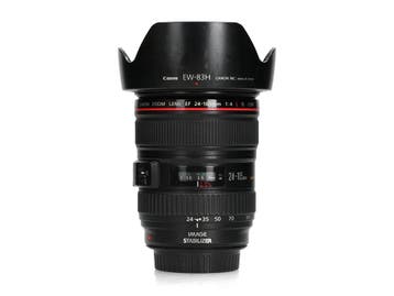 Canon EF 24-105mm f/4 L IS USM - Zoomlens - 1 jaar garantie, Ophalen of Verzenden, Zo goed als nieuw