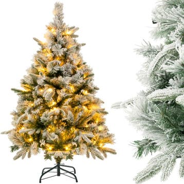2dekans | Coast Kunstkerstboom Met Sneeuw En Verlichting -, Diversen, Kerst, Ophalen of Verzenden, Zo goed als nieuw
