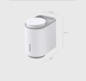 Magnetische Tandenborstelhouder met Beker en Opbergrek Wandm, Verzenden, Nieuw