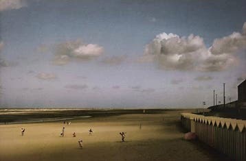Harry Gruyaert - Fort-Mahon-Plage, Bay of the Somme, Picardy, Antiek en Kunst
