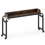 LIVSK Verstelbare Bedtafel met Wielen - Hoogte 73,5 - 102,5, Verzenden, Nieuw