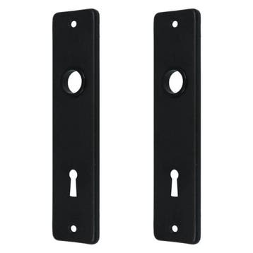 Ami kortschild SL72 aluminium zwart, Doe-het-zelf en Verbouw, Deuren en Horren, Verzenden, Nieuw