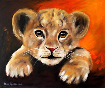 Iwona Kopczyska - Little Lion