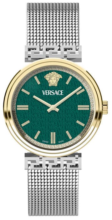 Versace VETCA0524 Mythos dameshorloge 36 mm, Overige merken, Staal, Verzenden, Polshorloge