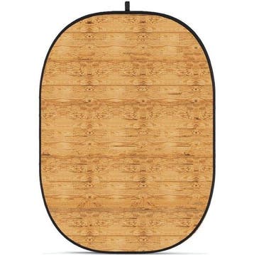 Godox CBA-WW - Inklapbare achtergrond - Houten wand Nr. 2, Nieuw
