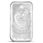 1 Troy Ounce - Zilver .999 - 1 oz Texas Dont Tread on Me