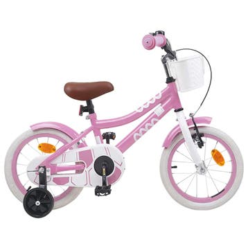 vidaXL Kinderfiets 16 Inch voor 4-6 jaar oud Lichtroze, Verzenden, Nieuw