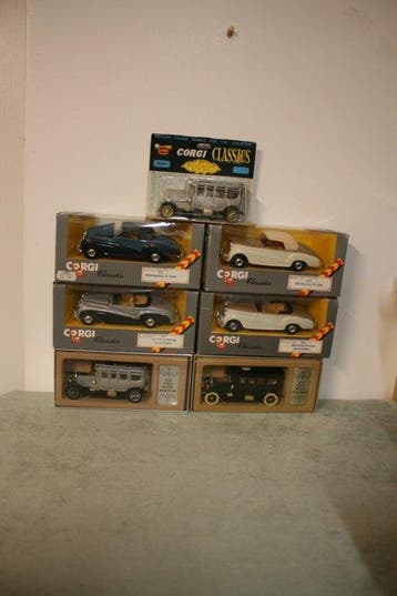 Corgi - Modelauto (7) - Original 1970s Classic Cars with, Nieuw