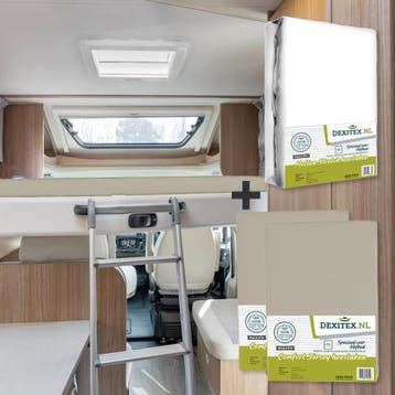 Textielpakket Hefbed 1 Molton + 2 Jersey hoeslakens - 1, Huis en Inrichting, Verzenden, Nieuw, Eenpersoons, Wit