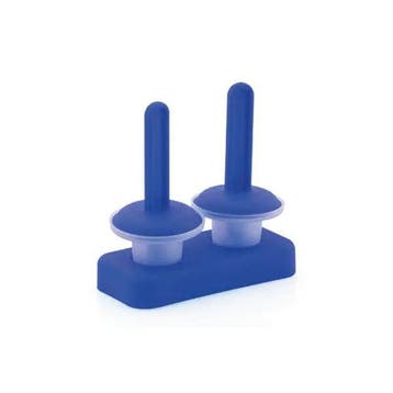 TT-products Mini roomijsvormpjes 2-delig blauw, Sport en Fitness, Tafeltennis, Ophalen of Verzenden, Nieuw