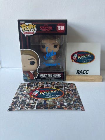 Stranger Things - signed by Nell Fisher - Funko, Nieuw