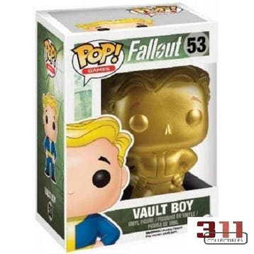 Funko - POP! - Games - Fallout - Vault Boy #53 (Gold) -, Verzenden, Nieuw