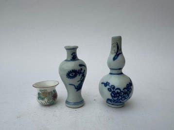 Vaas - Porselein - China - Kangxi (1662-1722) - kangxi