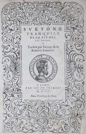 Suetonius Tranquillus - Suetonius Tranquillus De la vie des