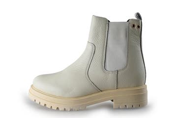 Nelson Chelsea boots in maat 38 Wit, Verzenden, Wit, Overige typen, Nelson