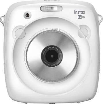 Fujifilm Instax SQUARE SQ10 Instant Camera - Wit, Verzenden, Zo goed als nieuw