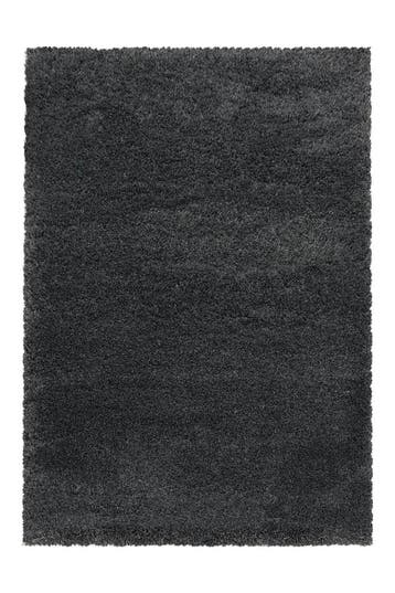 Hoogpolig Vloerkleed | Shaggy | Fluffy | Grijs | 240x340 cm, Huis en Inrichting, Verzenden, Nieuw