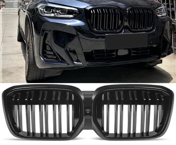 Grille Grille glans zwart geschikt voor BMW iX3 G08 LCI |