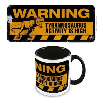 Jurassic World Dominion Warning Mok, Ophalen of Verzenden, Nieuw