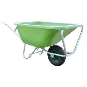 Fort volume kruiwagen 200 liter met 1 wiel, GROEN, Ophalen of Verzenden