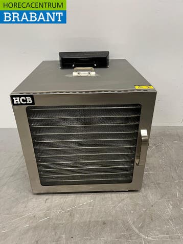 HCB RVS Voedseldroger Droogautomaat Fruitdroger 12 rekken, Ophalen of Verzenden, Nieuw zonder verpakking