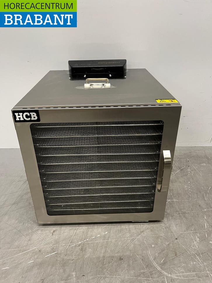 HCB RVS Voedseldroger Droogautomaat Fruitdroger 12 rekken, Zakelijke goederen, Horeca | Keukenapparatuur, Nieuw zonder verpakking