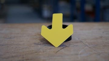 Pijl  -  Anti slip - Oranje - Anti - slip -, Verzenden