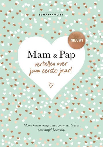 Mam En Pap Vertellen Over Jouw Eerste Jaar | Elma Vliet, Boeken, Ophalen of Verzenden, Nieuw, Elma Vliet