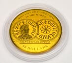 Salomonseilanden. 10 Dollars 2018 Gold Coenwulf Gold Penny
