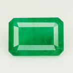 1 pcs Groen Smaragd - 3.34 ct - Bellerophon Gemlab -, Nieuw