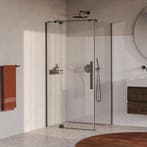 Brauer Stellar - Douchecabine met Draaideur - Helder Glas -, Ophalen of Verzenden, Nieuw, Rvs