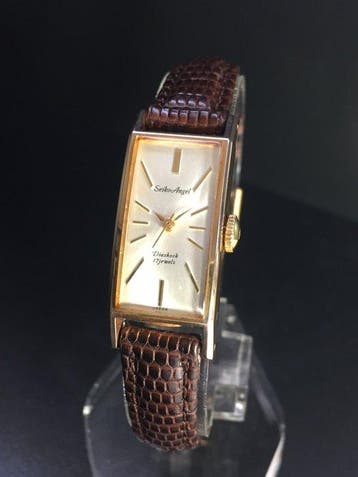 Seiko - Angel Tank Diashock 17 jewels - Zonder minimumprijs, Nieuw