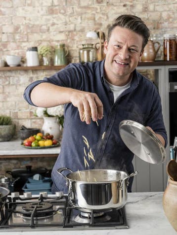 Tefal Jamie Oliver Cooks Classic - Pannenset - 4-delig -, Ophalen of Verzenden, Nieuw