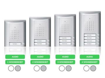 Ritto Entravox - Deurstation Audio - 3 belknoppen LED -, Verzenden, Zo goed als nieuw