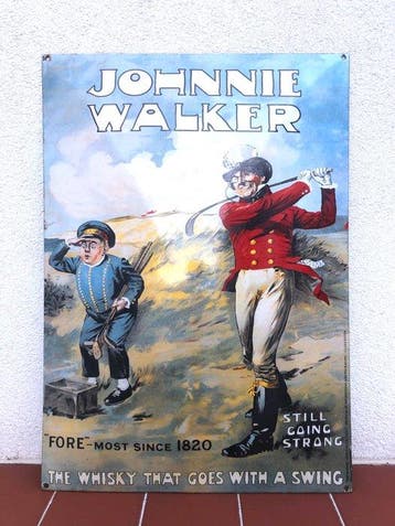 Rare Original Johnnie Walker Scotch Whisky– Robert Opie