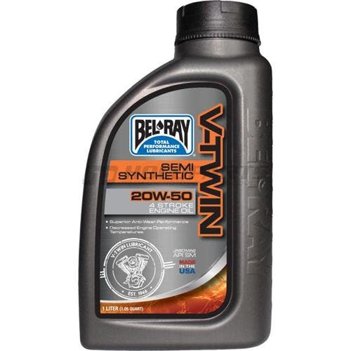 Bel-Ray V-Twin Semi-Synthetic 20W50 1L, Auto diversen, Onderhoudsmiddelen, Verzenden