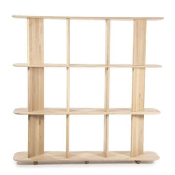 Wandkast Ty - Naturel - 96222 - wandkasten, Nieuw, Overige materialen