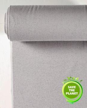 Boordstof Grijs 100% gerecycled, Nieuw, Grijs