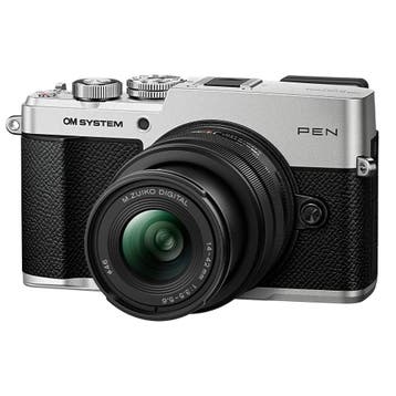 OM System PEN + 14-42mm III Zilver - Nieuw!, Handleiding, WiFi, Nieuw, Ophalen of Verzenden