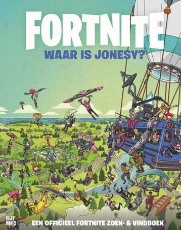 Waar is Jonesy? Een zoek- en vindboek! / Fortnite, Verzenden, Zo goed als nieuw