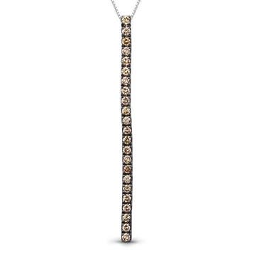 Hanger - 18 karaat Witgoud - 0.23ct. tw. Diamant