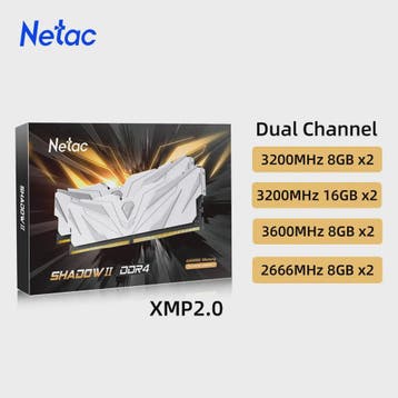 Netac DDR4 RAM Geheugen 16GB/32GB Kit - 3200MHz/3600MHz met, Verzenden, Nieuw