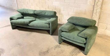 Cassina - Vico Magistretti - Zitgroep (2) - Maralunga -