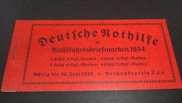 Duitse Rijk 1934 - Duitse Noodhulp beroepsstanden - MH 40.4, Gestempeld