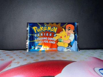 Pokémon - 1 Booster pack - Pokémon Series 2 Topps TV, Hobby en Vrije tijd, Verzamelkaartspellen | Pokémon, Nieuw