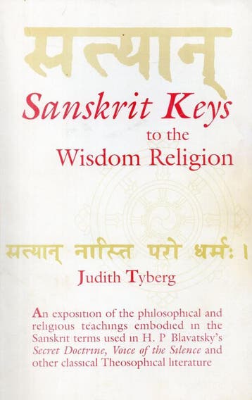 Sanskrit Keys to the Wisdom-Religion - Judith M. Tyberg - 97, Verzenden, Nieuw