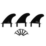 Surfboard Fin 11,7cm Soft Top Surfvin met Schroeven, Watersport en Boten, Verzenden, Nieuw